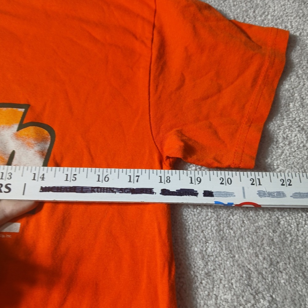 Mens T Shirt Size Medium Orange Crush Soda Shirt Distressed Graphic Logo Drink - Picture 5 of 6